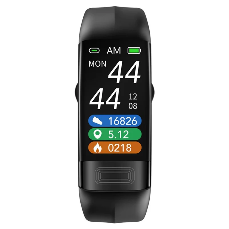 PulseTrack Pro | Smart Armband mit ECG, Herzfrequenz, Sauerstoff- & Schlafüberwachung