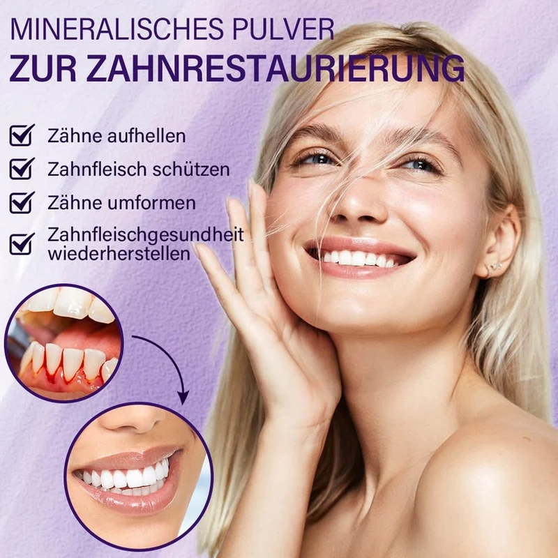 Mineralpulver für Zahnpflege | Zähne Stärken & Schützen | SmileSchutz