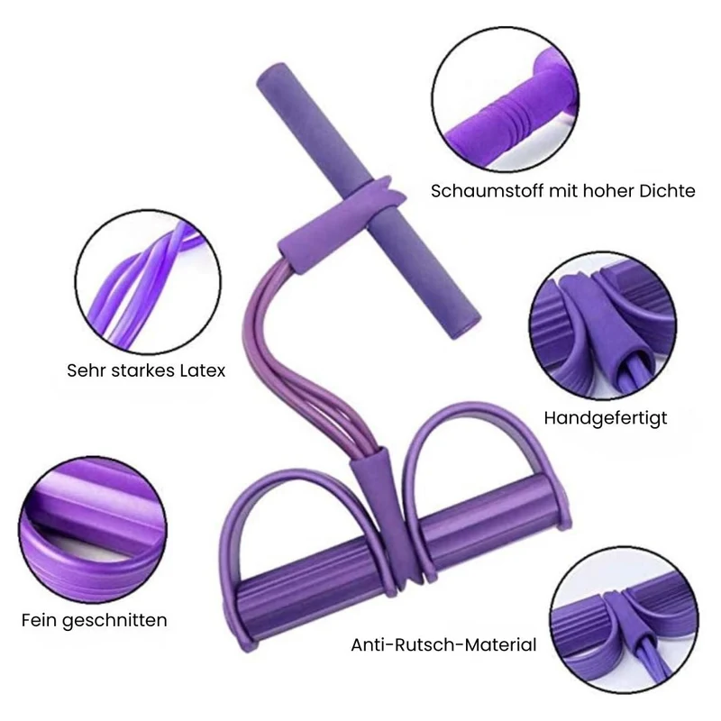 Fitness-Widerstandsband-Set | Widerstandsbänder | Fitnessbänder | Flexano