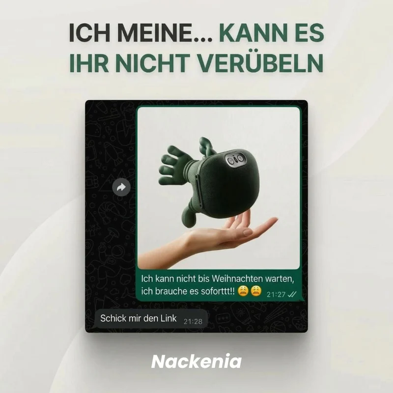 Massagegerät für Nacken & Schulter | Nackenmassage zuhause für geschmeidige Muskeln | Nackenia