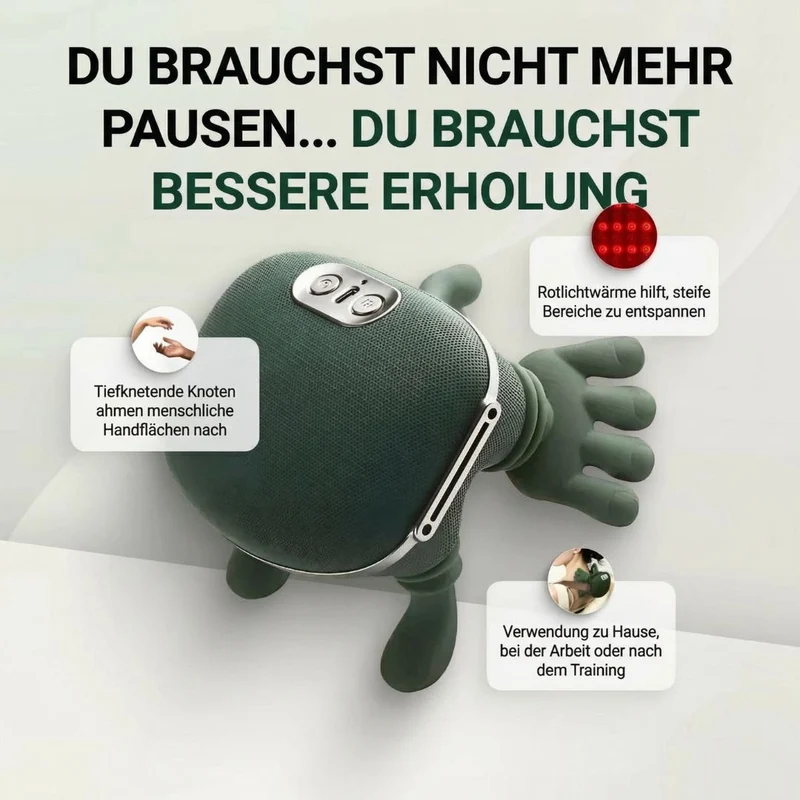 Massagegerät für Nacken & Schulter | Nackenmassage zuhause für geschmeidige Muskeln | Nackenia