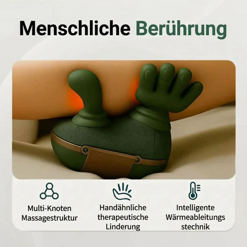 Massagegerät für Nacken & Schulter | Nackenmassage zuhause für geschmeidige Muskeln | Nackenia