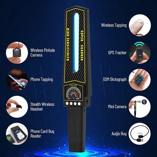 GPS Tracker Detector #2025 – Fortschrittlicher Bug Sweeper für versteckte Kameras & Tracker