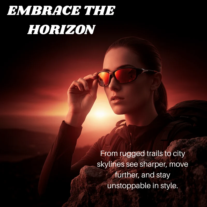 Polarisierte Sonnenbrille mit UV400 Schutz und Gummigriff