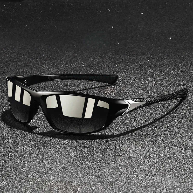 Polarisierte Sonnenbrille mit UV400 Schutz und Gummigriff