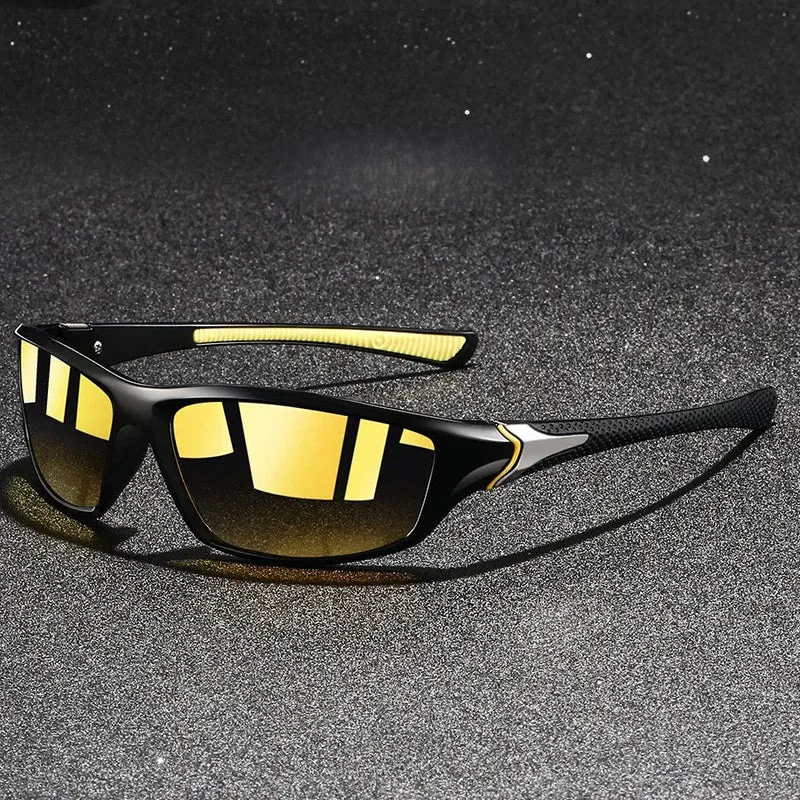 Polarisierte Sonnenbrille mit UV400 Schutz und Gummigriff