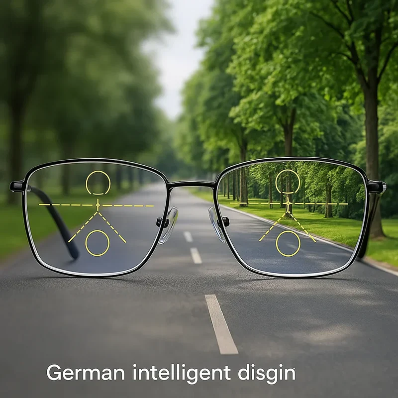Progressive Gläser Brillen für Klare Sicht im Modernen Design