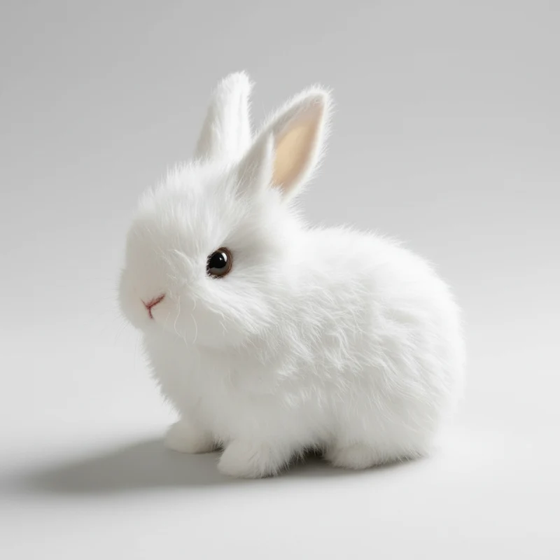 BunnyLoom Interaktives Plüsch | Motorisiertes Kinetisches Hopsystem | Hypoallergenes Synthetisches Faserchassis | Batteriebetriebenes Sensorisches Spielzeug (AA) | 22 cm Hochdichtes Elektronisches Plüsch