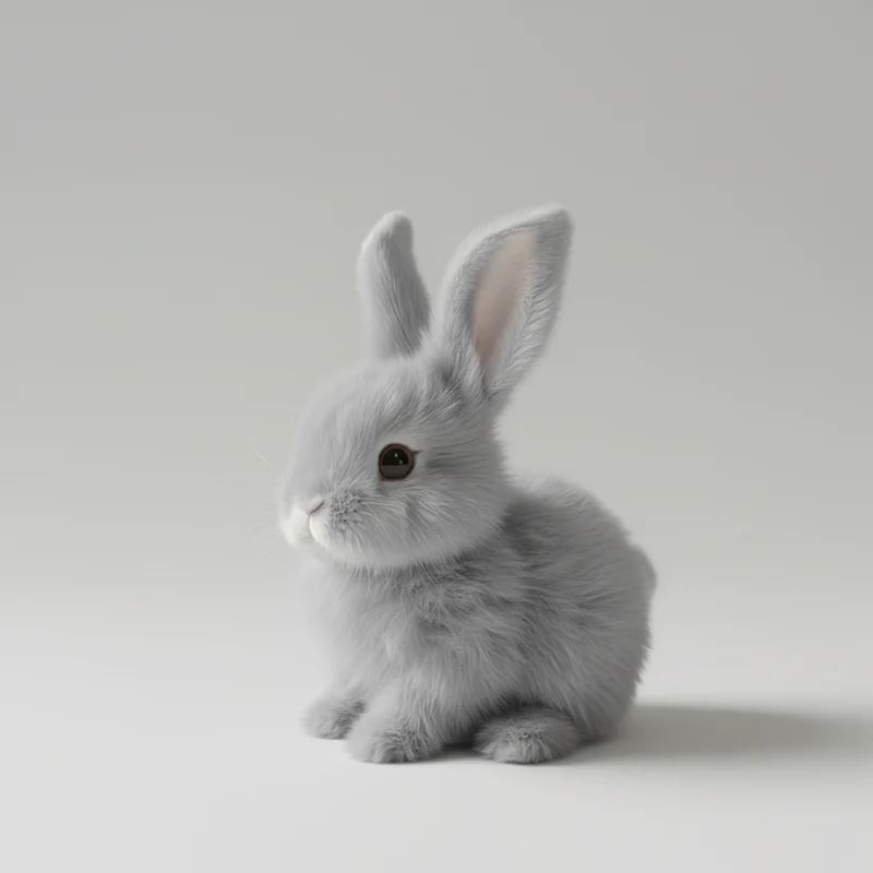 BunnyLoom Interaktives Plüsch | Motorisiertes Kinetisches Hopsystem | Hypoallergenes Synthetisches Faserchassis | Batteriebetriebenes Sensorisches Spielzeug (AA) | 22 cm Hochdichtes Elektronisches Plüsch