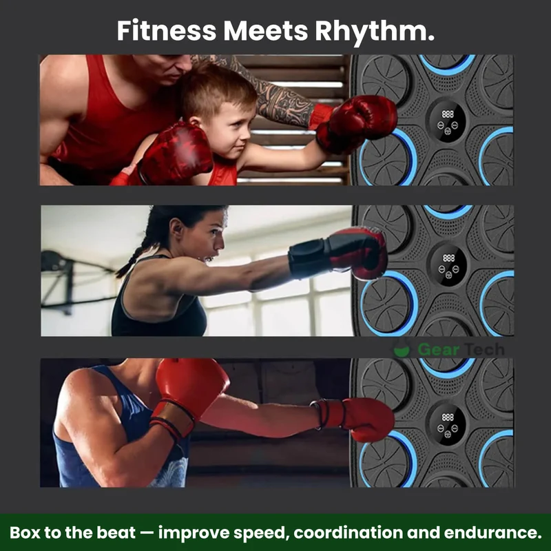 Musik Boxsack mit Zielgerichteten Funktionen – Ultimative Schlagmaschine für Boxtraining