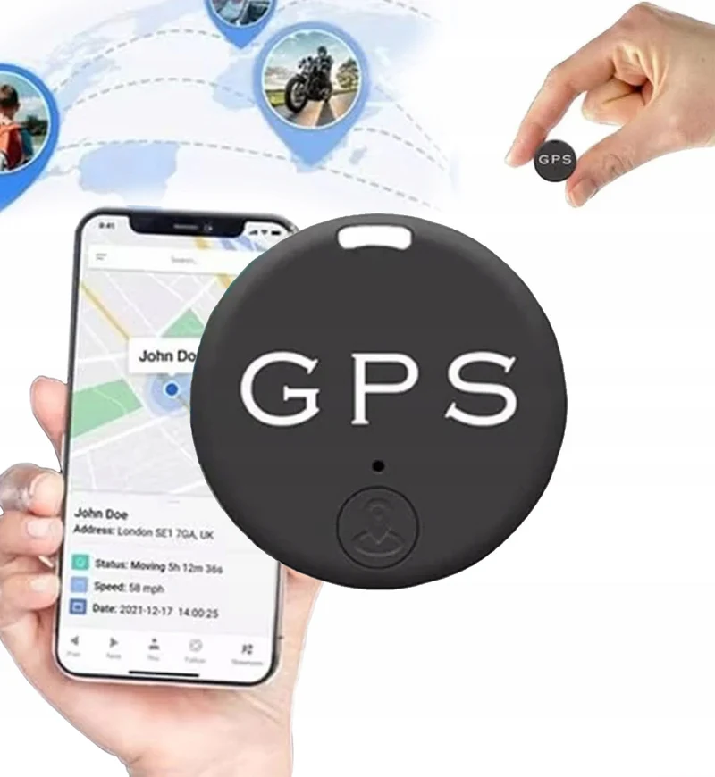 Magnetischer Mini GPS-Tracker | Echtzeitverfolgung von Gegenständen, Fahrzeugen und Tieren