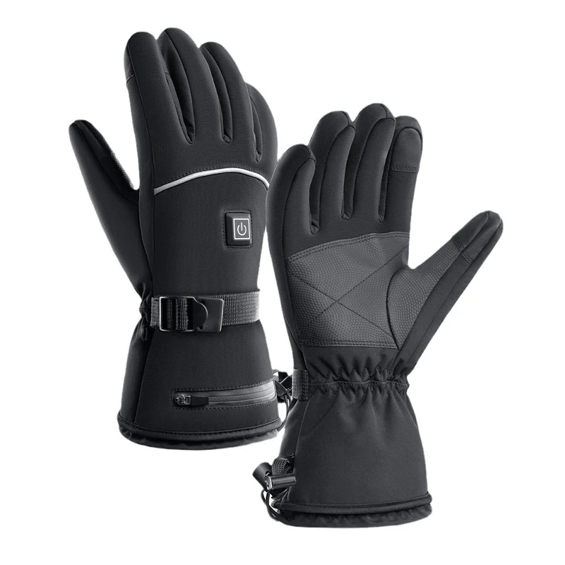 Elektrische Winterhandschuhe - Beheizt | 3 Temperaturstufen | Wasserdicht