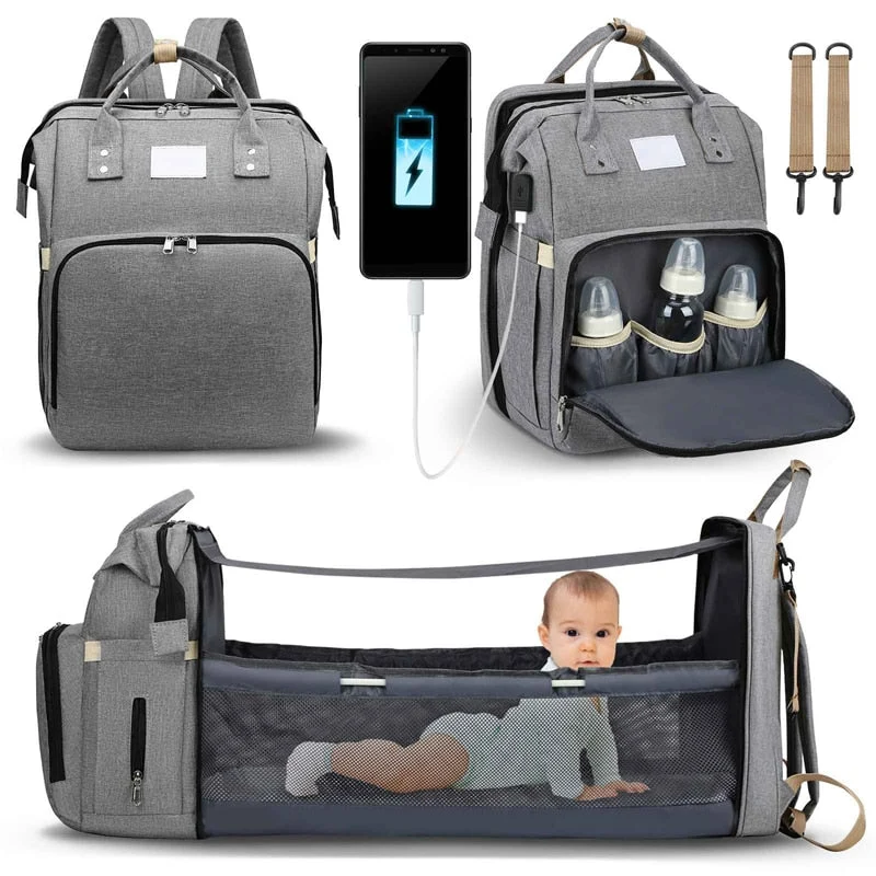 2-in-1 Wickeltasche für Babys