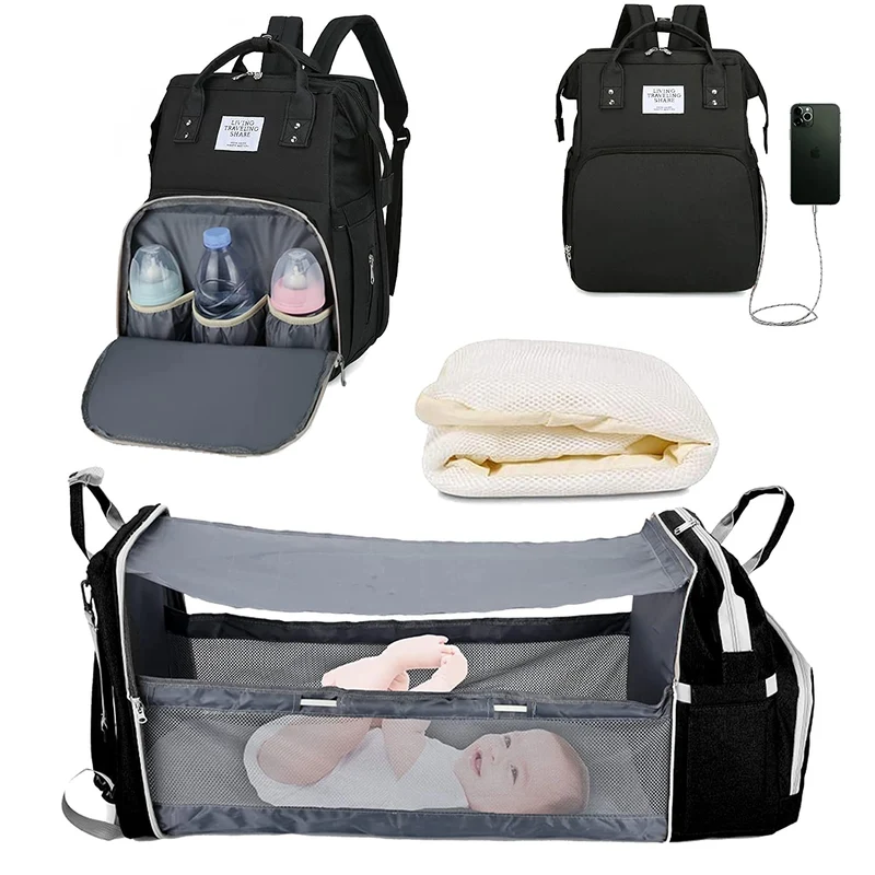2-in-1 Wickeltasche für Babys