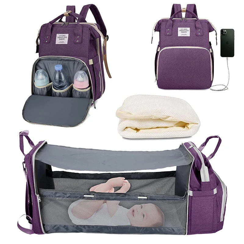 2-in-1 Wickeltasche für Babys