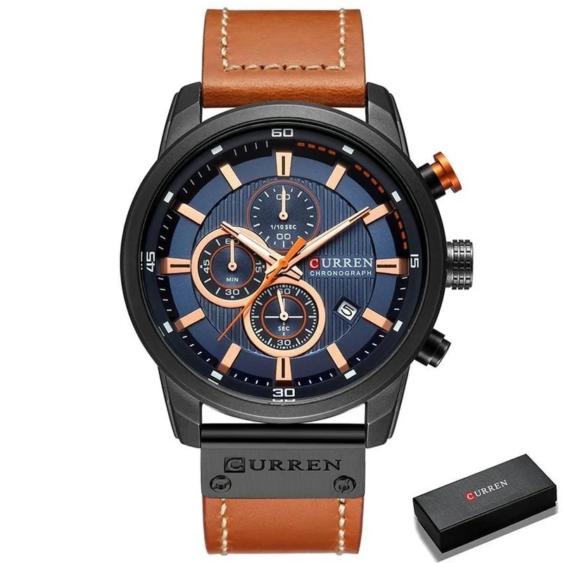 CURREN Chronograph Herren Uhr