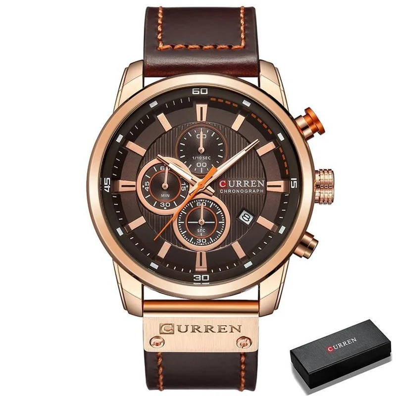 CURREN Chronograph Herren Uhr