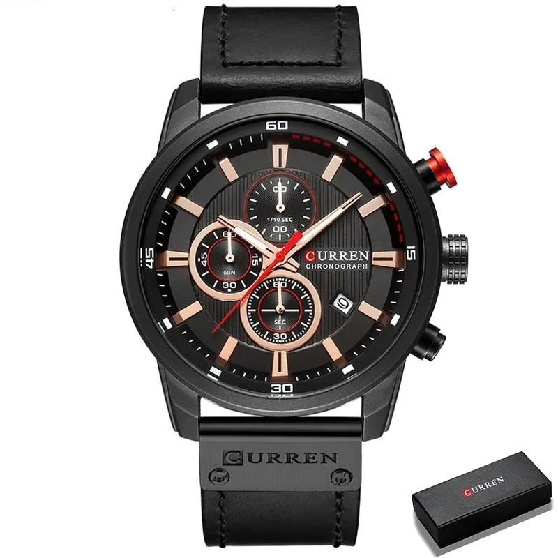 CURREN Chronograph Herren Uhr