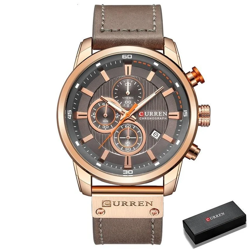 CURREN Chronograph Herren Uhr