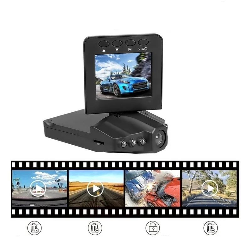 Breite Ecke rotierende Dashcam
