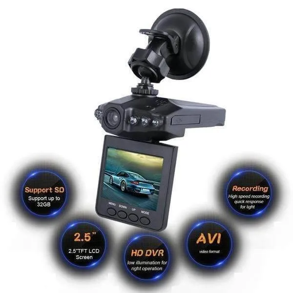 Breite Ecke rotierende Dashcam
