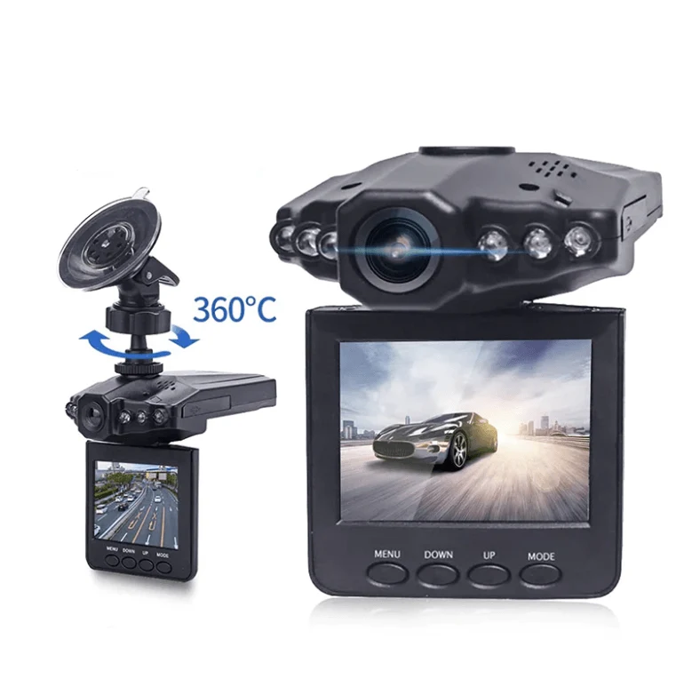 Breite Ecke rotierende Dashcam