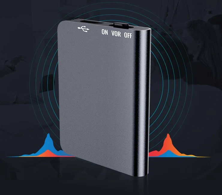 VoiceNote Mini Diktiergerät – Ultraleicht mit Sprachaktivierung und 32 GB Speicher