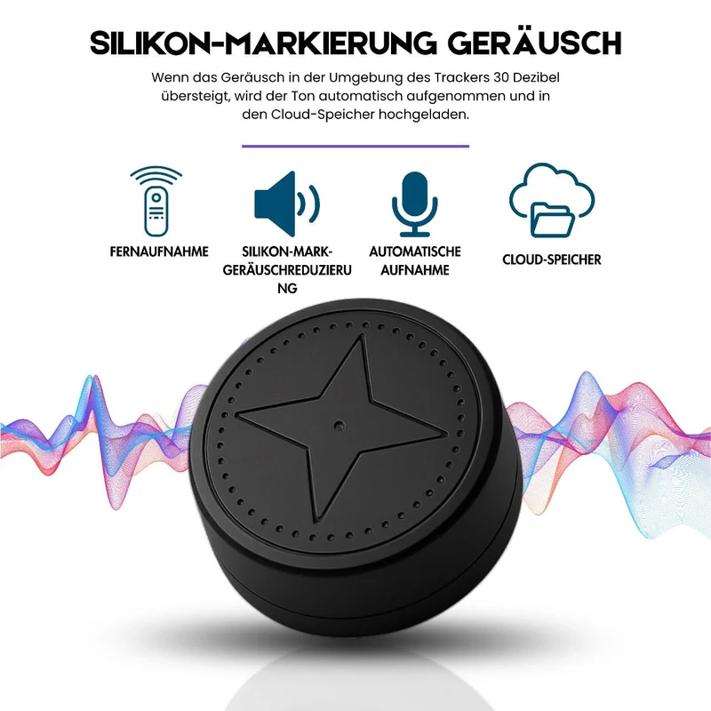 Intelligenter GPS-Tracker – Kompakter, magnetischer Tracker für Echtzeit-Standortverfolgung