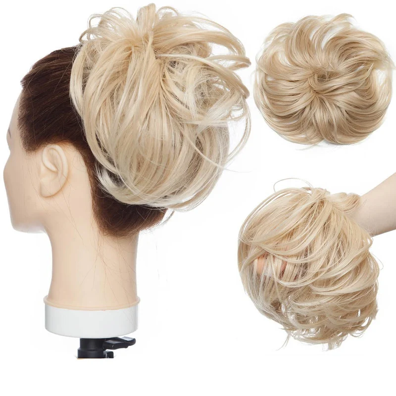 Unordentliches Haarknoten Scrunchie