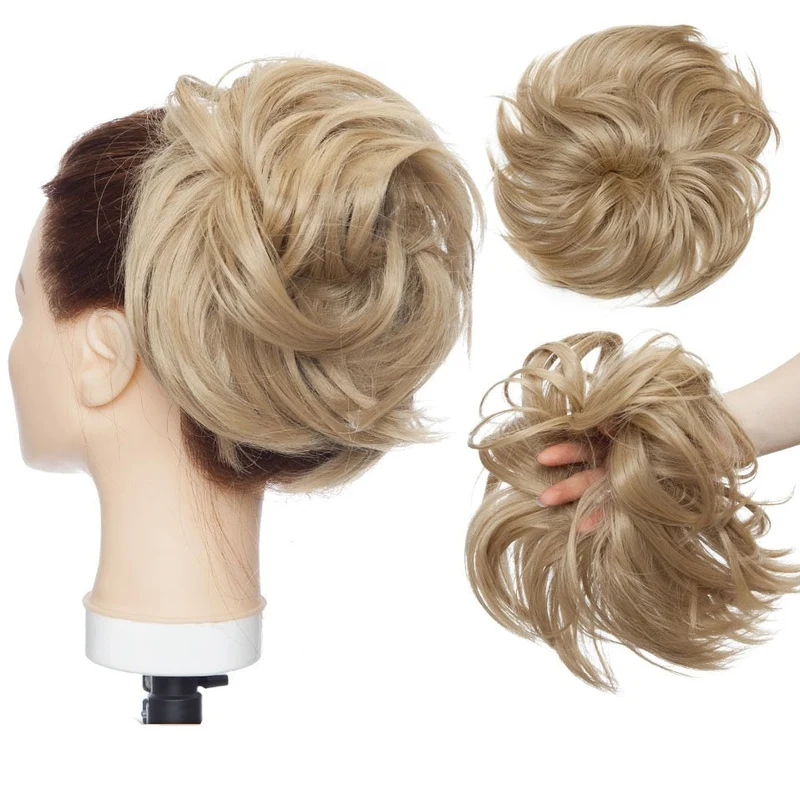 Unordentliches Haarknoten Scrunchie