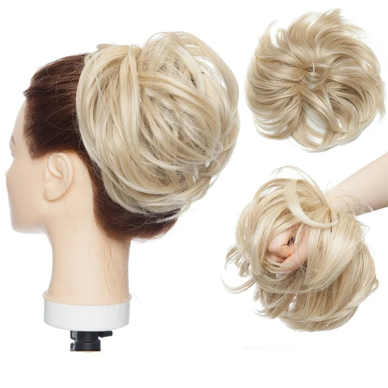 Unordentliches Haarknoten Scrunchie