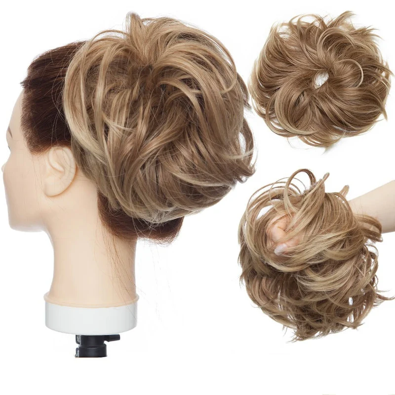 Unordentliches Haarknoten Scrunchie