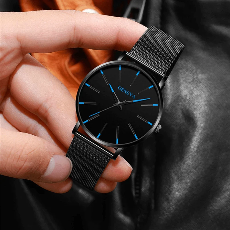 Herren Ultra-Dünn Business Uhr – stilvolle Eleganz für jeden Anlass