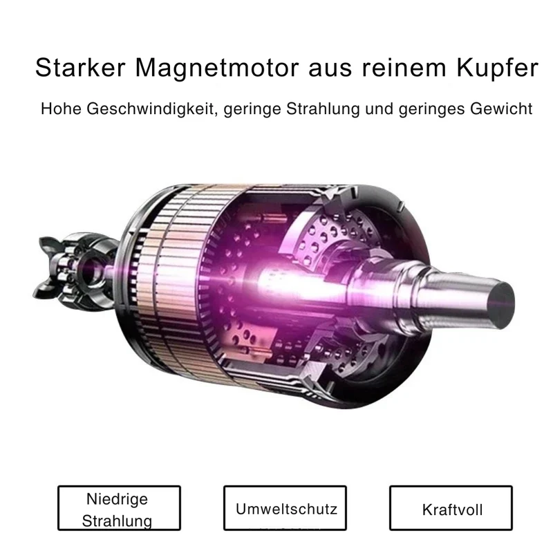 2200W Professioneller Haartrockner – Leistungsstarkes Schnelles Aufheizen mit Warm- und Kaltluft-Einstellungen