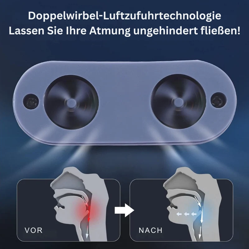 Micro CPAP Gerät gegen Schlafapnoe - Anti-Schnarchen
