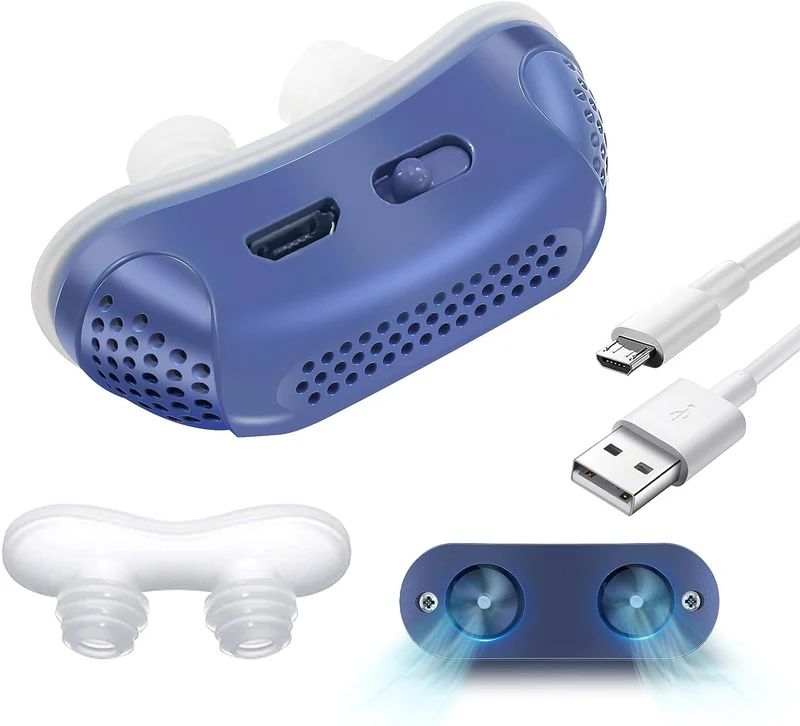 Micro CPAP Gerät gegen Schlafapnoe - Anti-Schnarchen