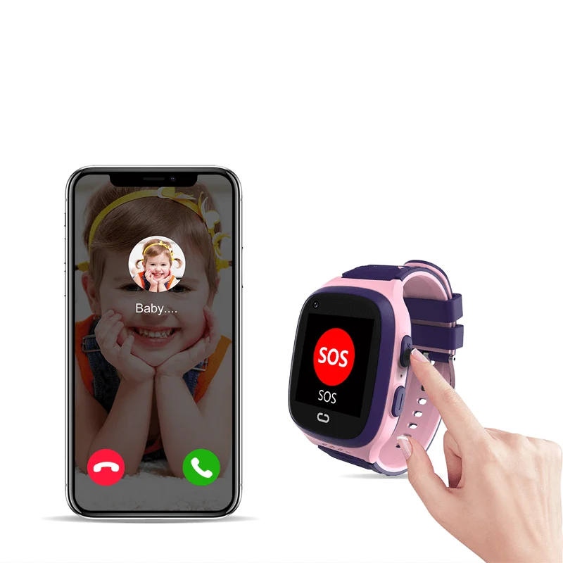 4G Kinder-Smartwatch mit GPS | Wasserdichte Smartwatch, ideal für Kommunikation und Lernen durch interaktive Funktionen.